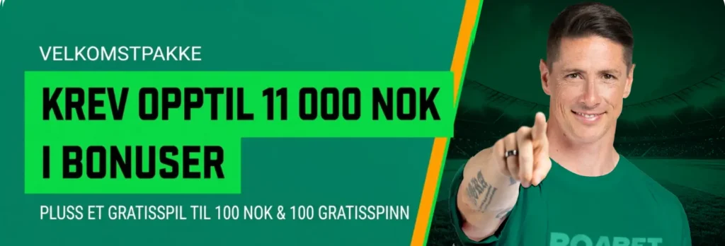 BoaBet Velkomstpakke